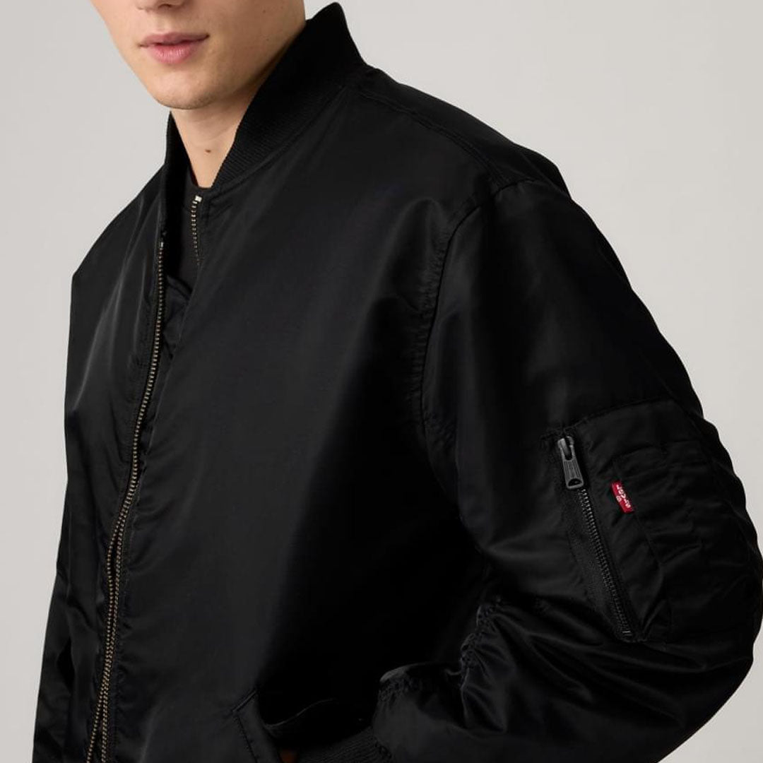 Jakne LEVIS MA1 BOMBER JET BLACK