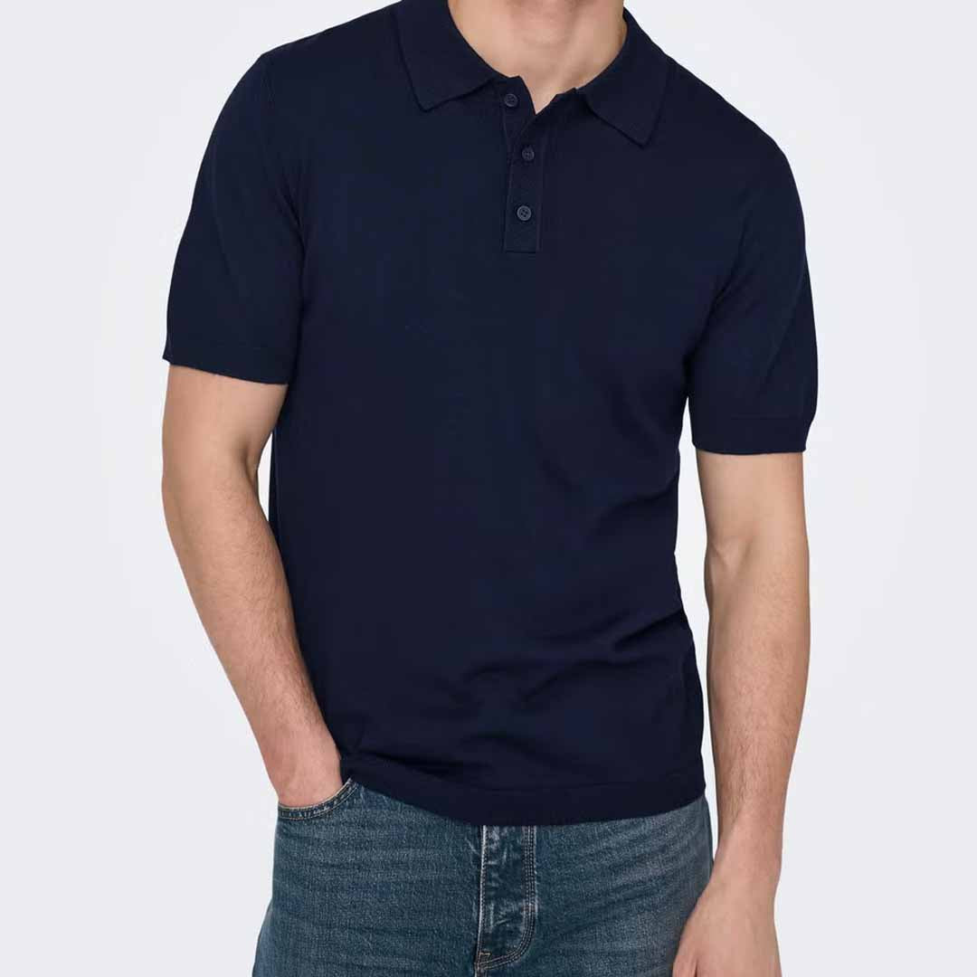 Maicë Only & Sons ONSWYLER REG 14 SS POLO KNIT NOO