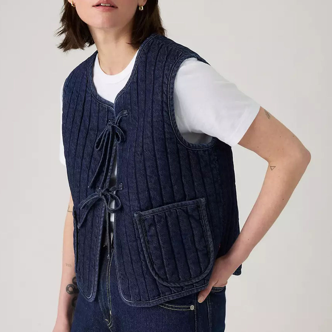 Jelek LEVIS LOTTIE LINER VEST SHADED VIEW WOMENS O