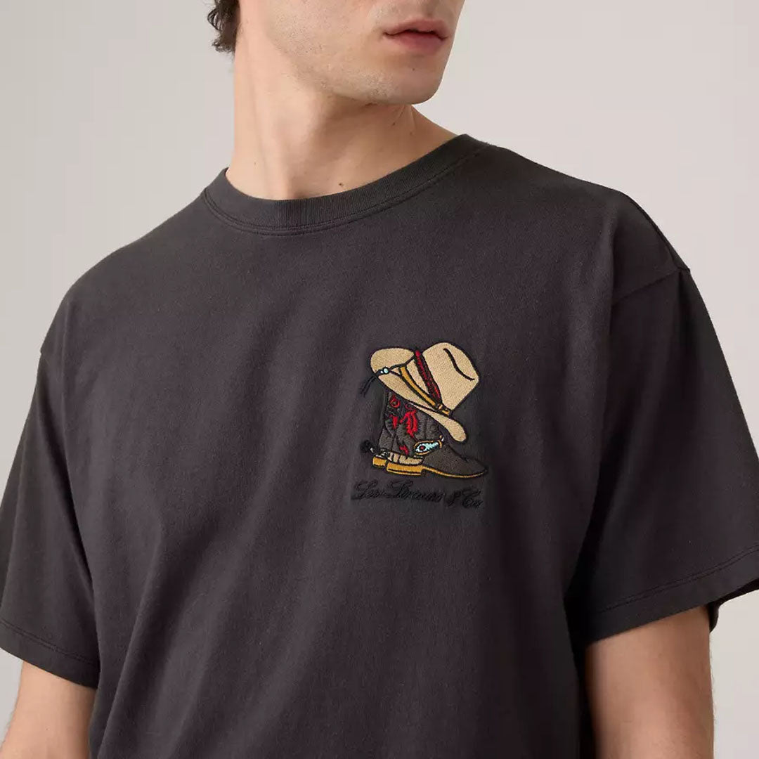 Maicë LEVIS VINTAGE FIT GRAPHIC TEE HORSESHOE BISO