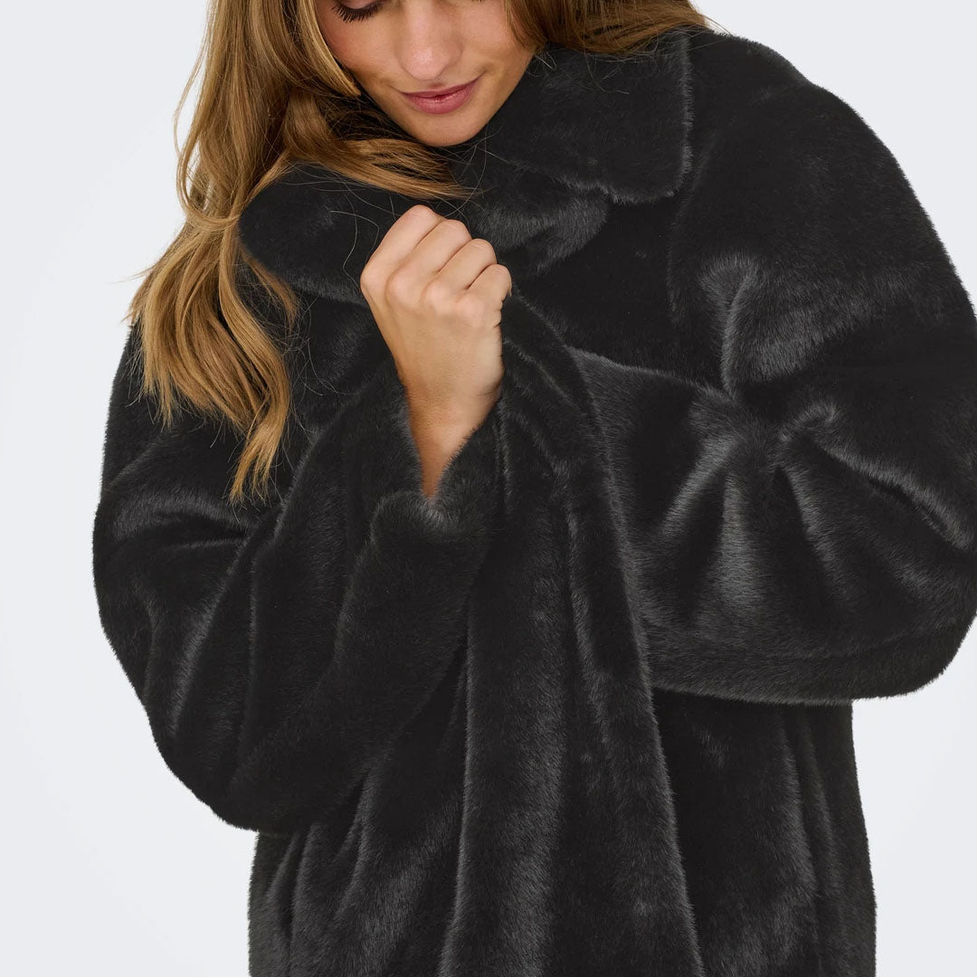 Jakne ONLY ONLMEAGAN LIFE X-LONG FAUX FUR COAT OTW
