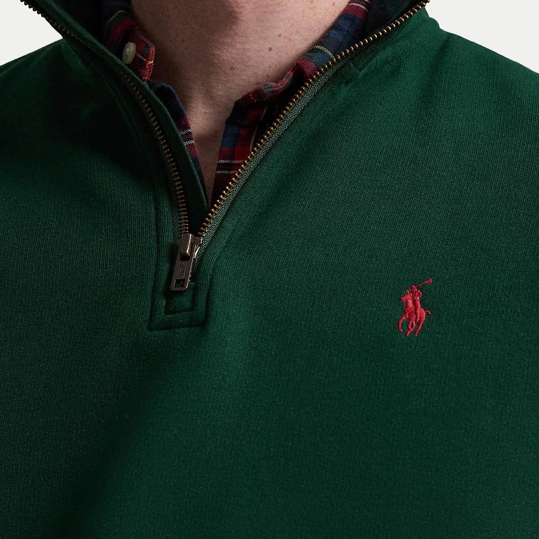 Duks Ralph Lauren KNIT-HALF ZIP-SWEATSHIRT