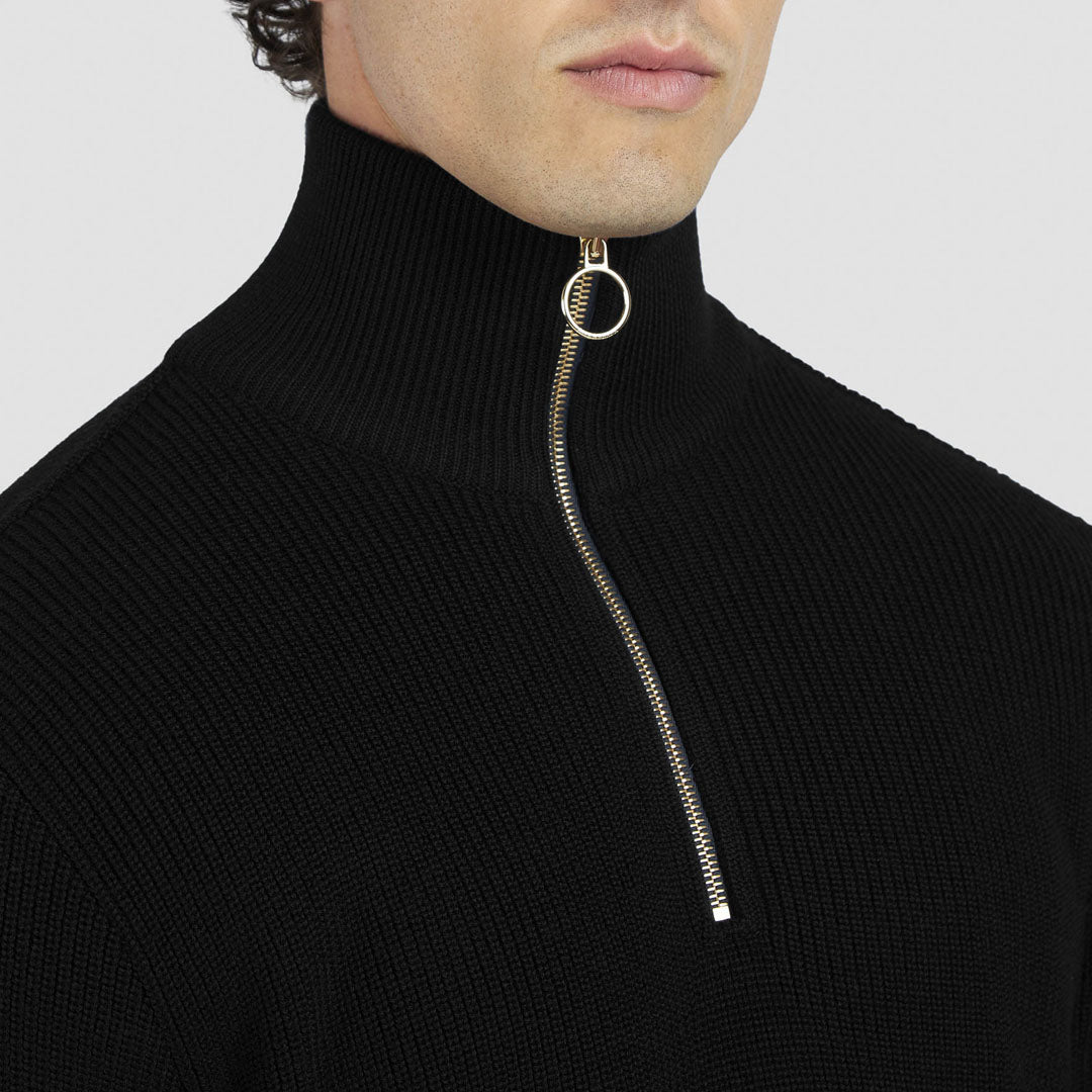 Bluzë PAUL & SHARK MENS KNITTED WOOL ZIPPED SWEATE