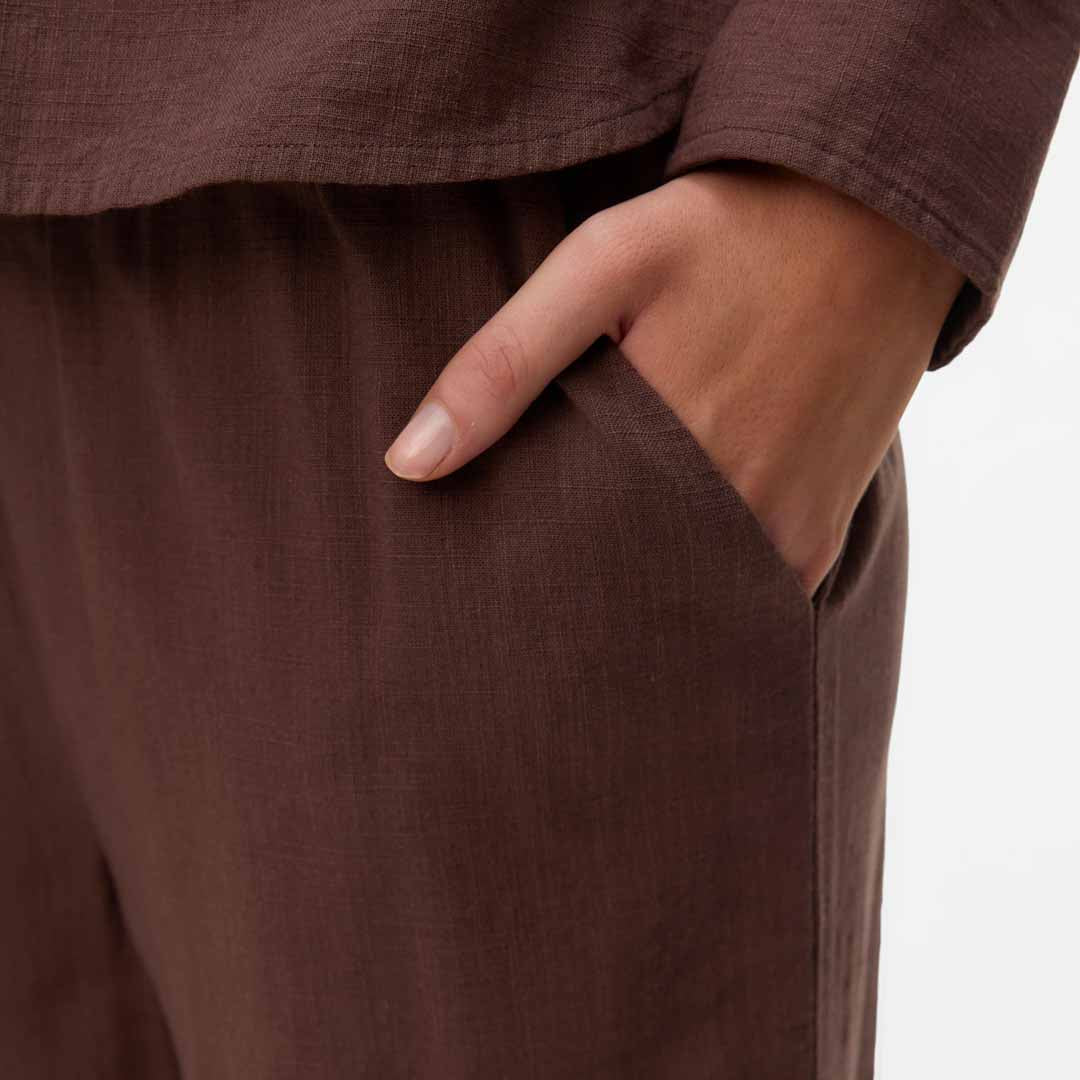 Pantallona Vero Moda VMCAIA MW WIDE PANT WVN NOOS