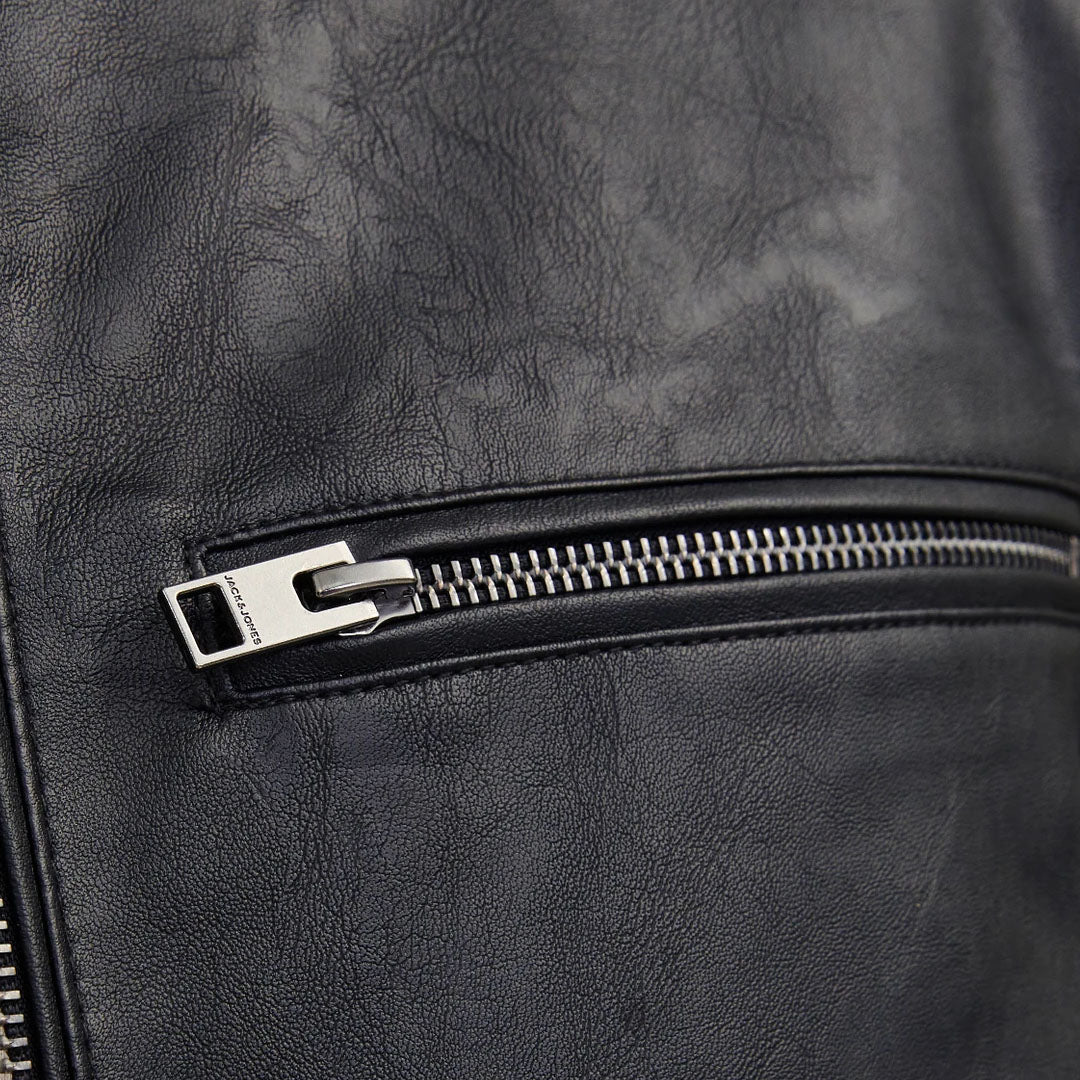 Jakne Jack & Jones JJEDYLAN PU BIKER JACKET NOOS
