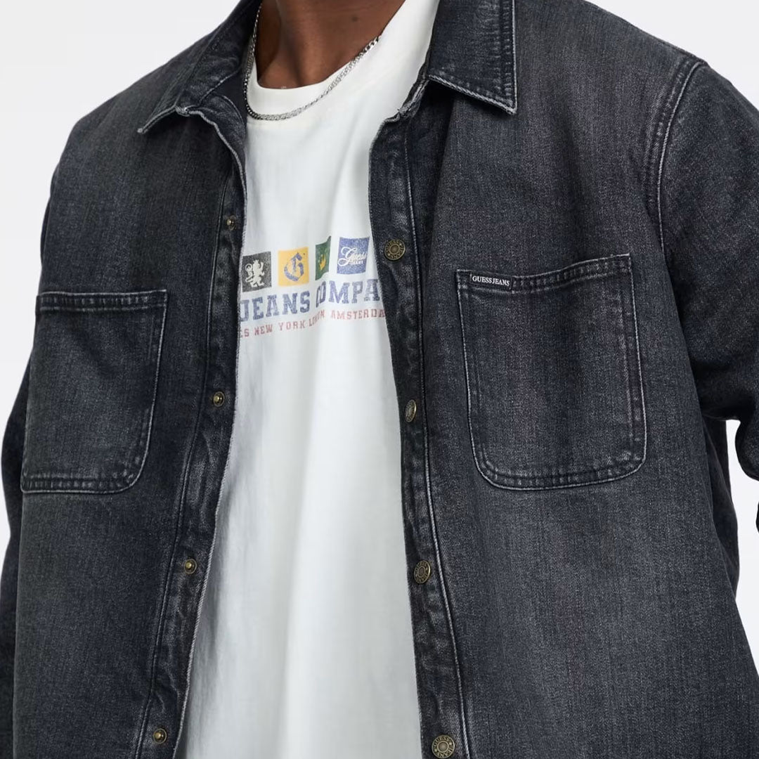 Jakne GUESS JEANS GJ PLAID WOOL JKT