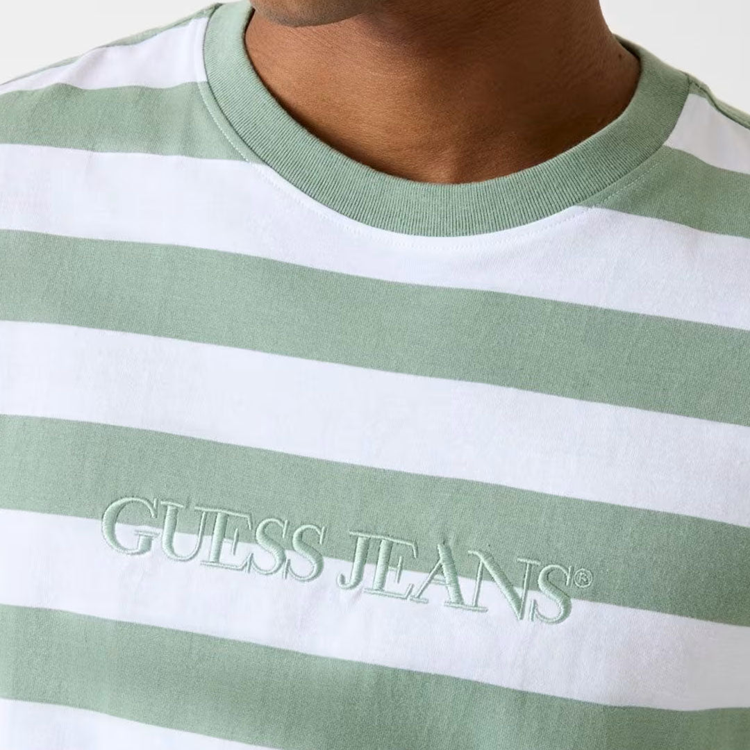 Maicë GUESS JEANS GJ SS CN REG STRIPED YD TEE