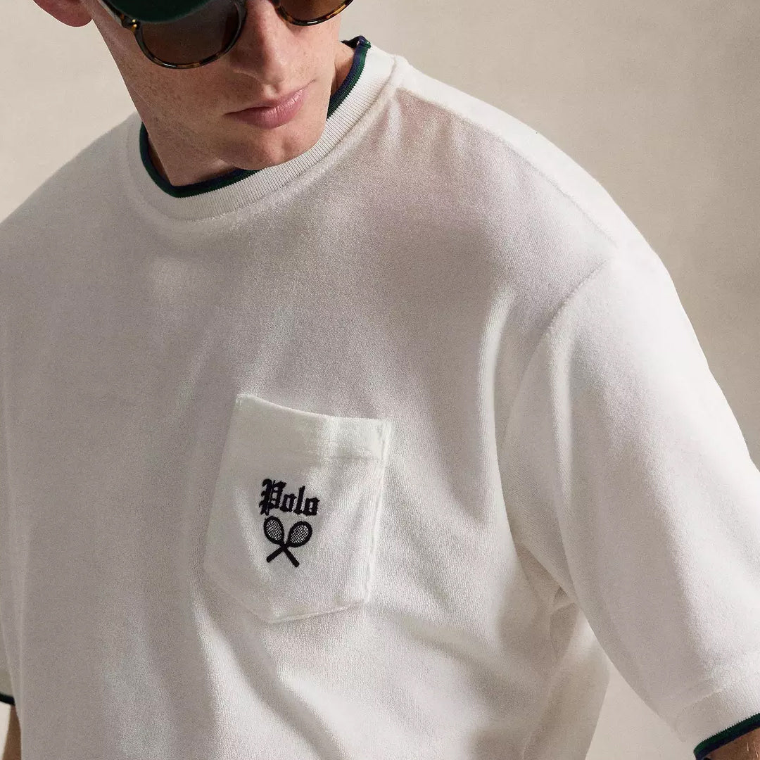 Maicë Ralph Lauren LT WT TERRY-KNT-SWEATSHIRT