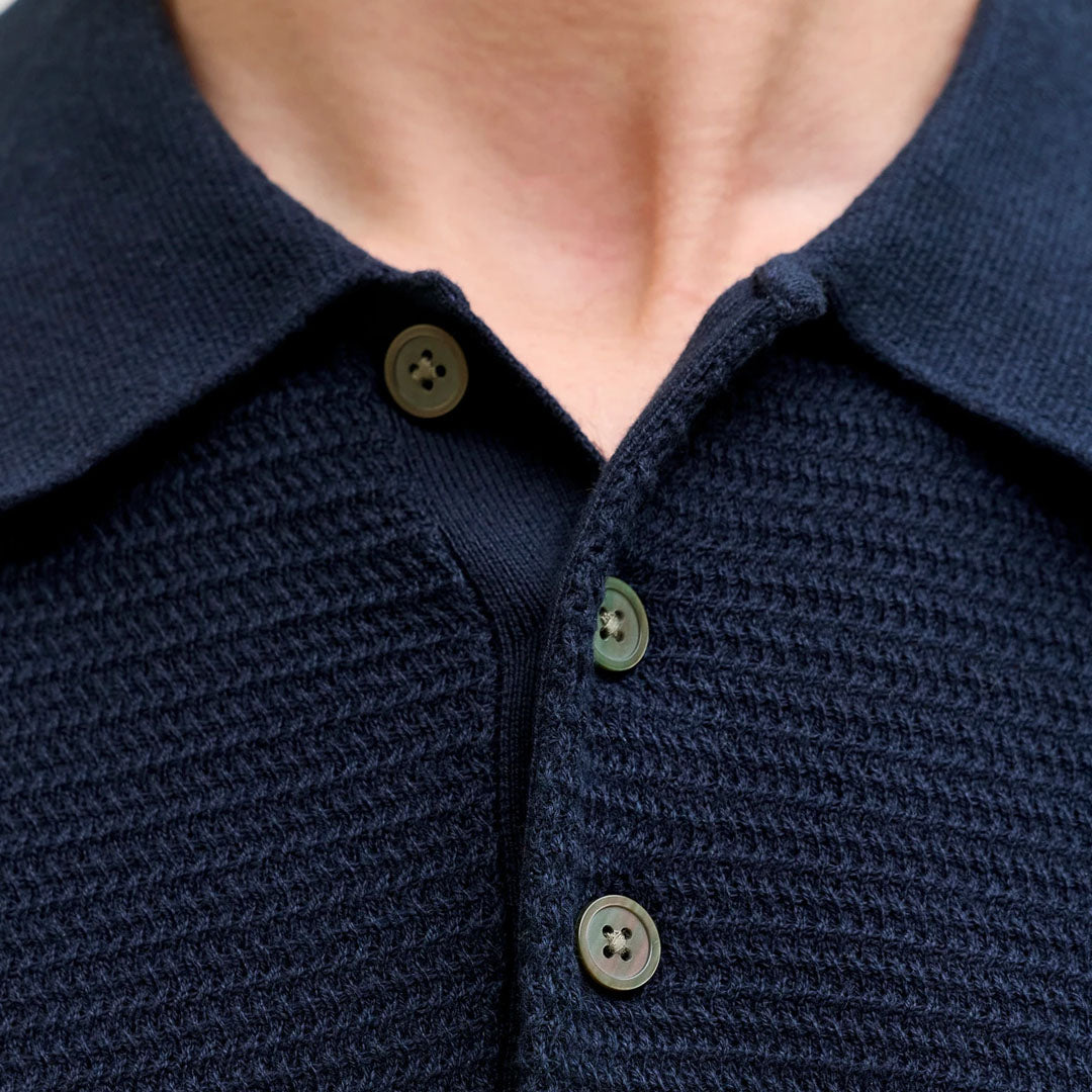 Maicë Jack & Jones JPRBLURILEY KNIT POLO SS SN