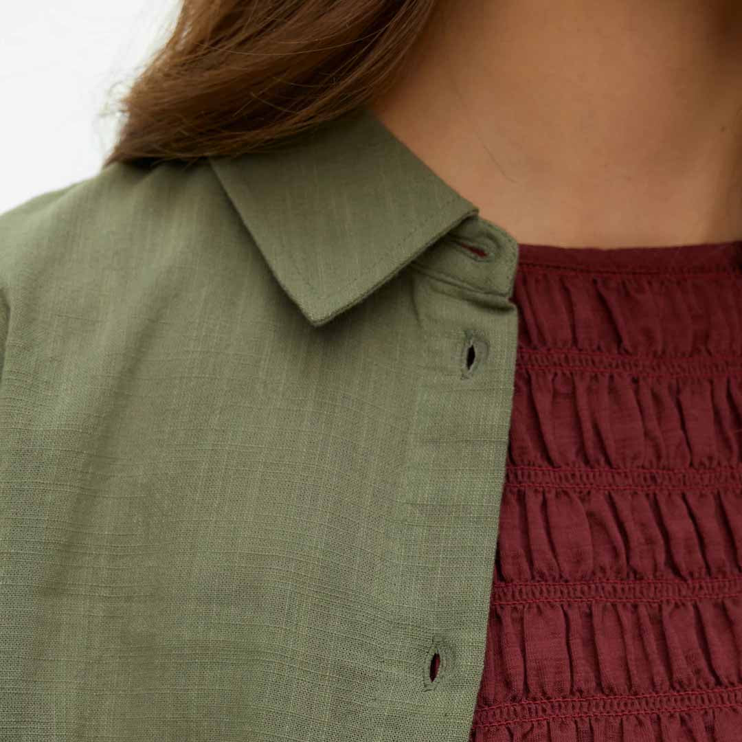 Këmishë Vero Moda VMCAIA LS SHIRT WVN NOOS