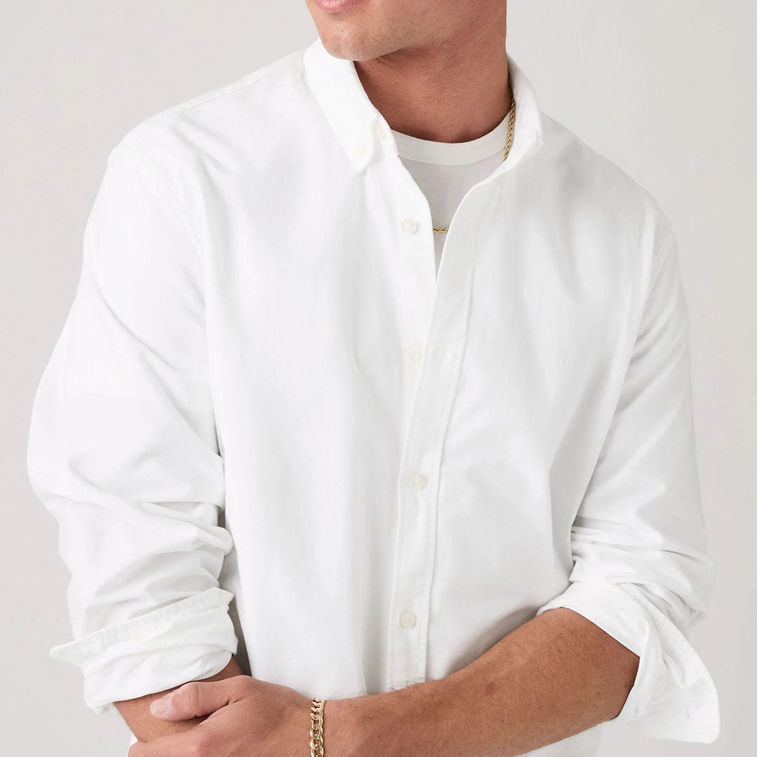 Këmishë LEVIS AUTHENTIC BUTTON DOWN BRIGHT WHITE O