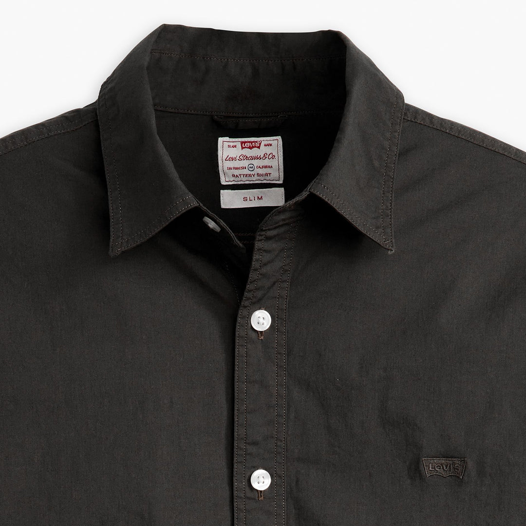 Këmishë LEVIS LS BATTERY HM SHIRT SLIM JET BLACK S
