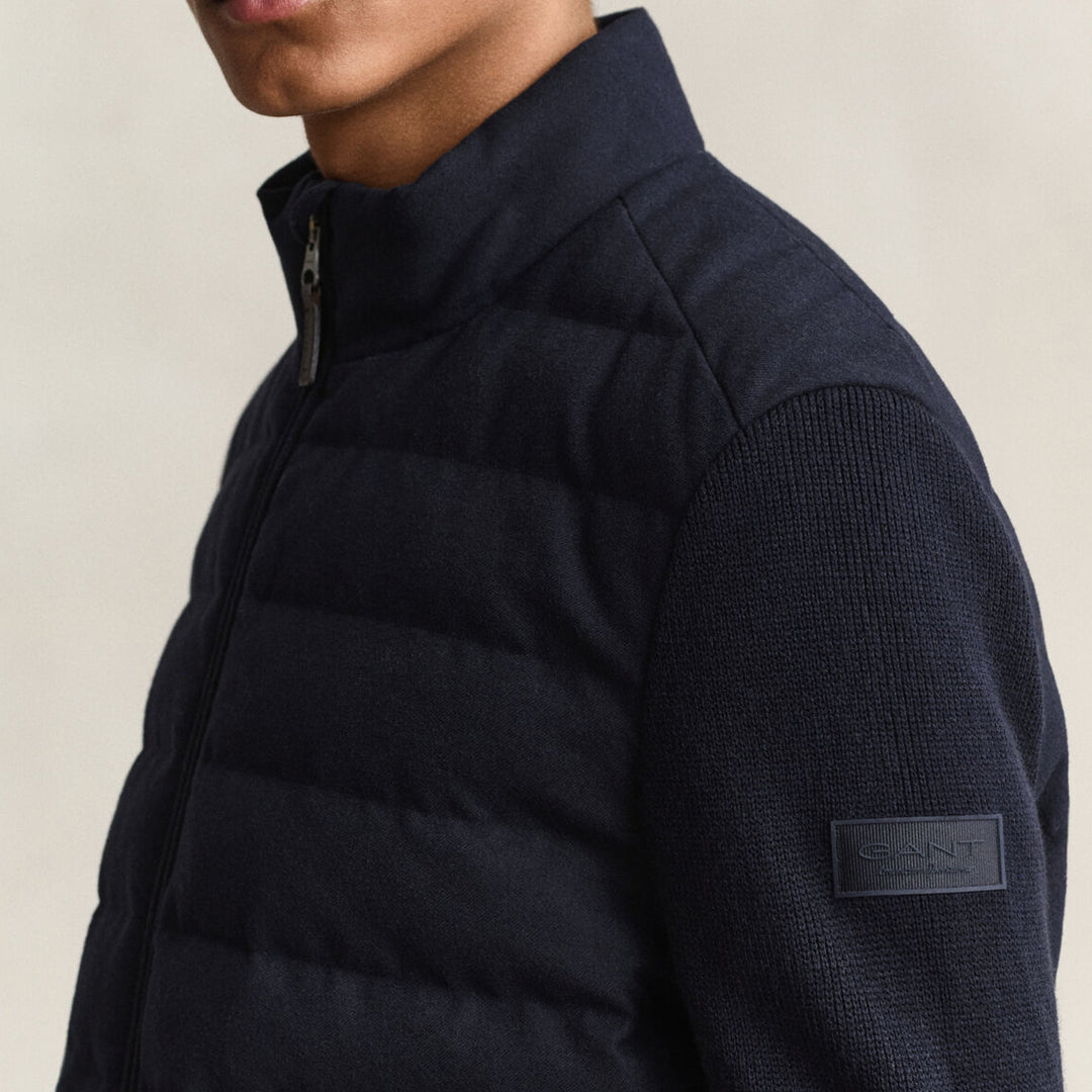 Jakne Gant INSULATED HYBRID FLANNEL JACKET