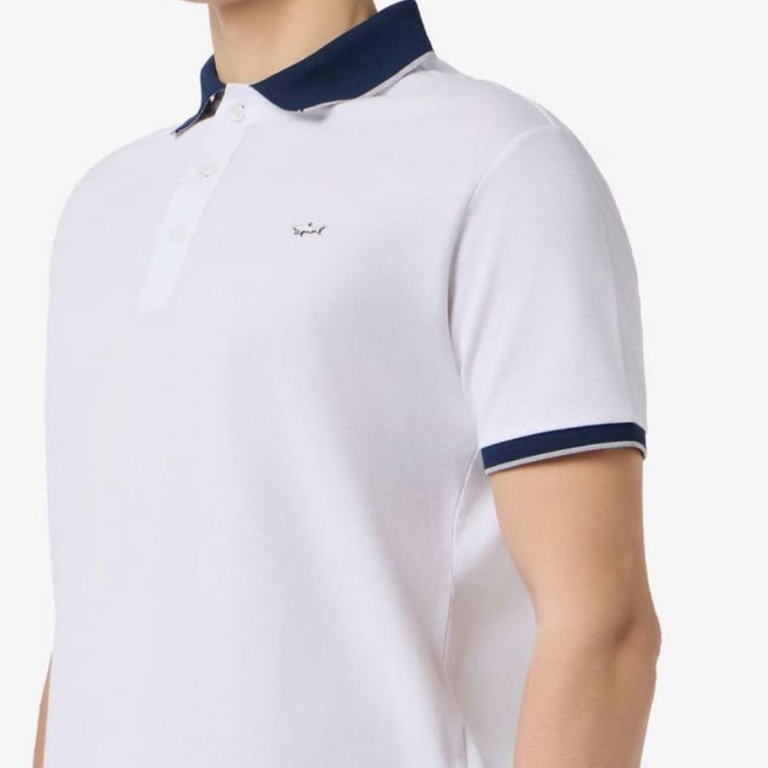 Maicë Paul & Shark MEN'S KNITTED POLO SHIRT C.W. COTTON