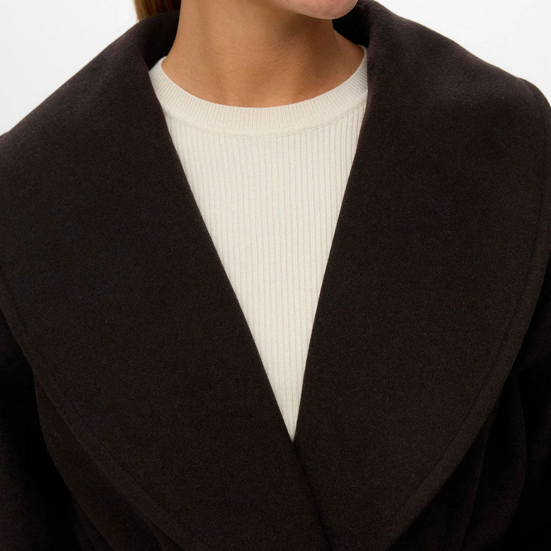 Palltë VERO MODA VMANNE BERGEN XTRA LONG COAT GA