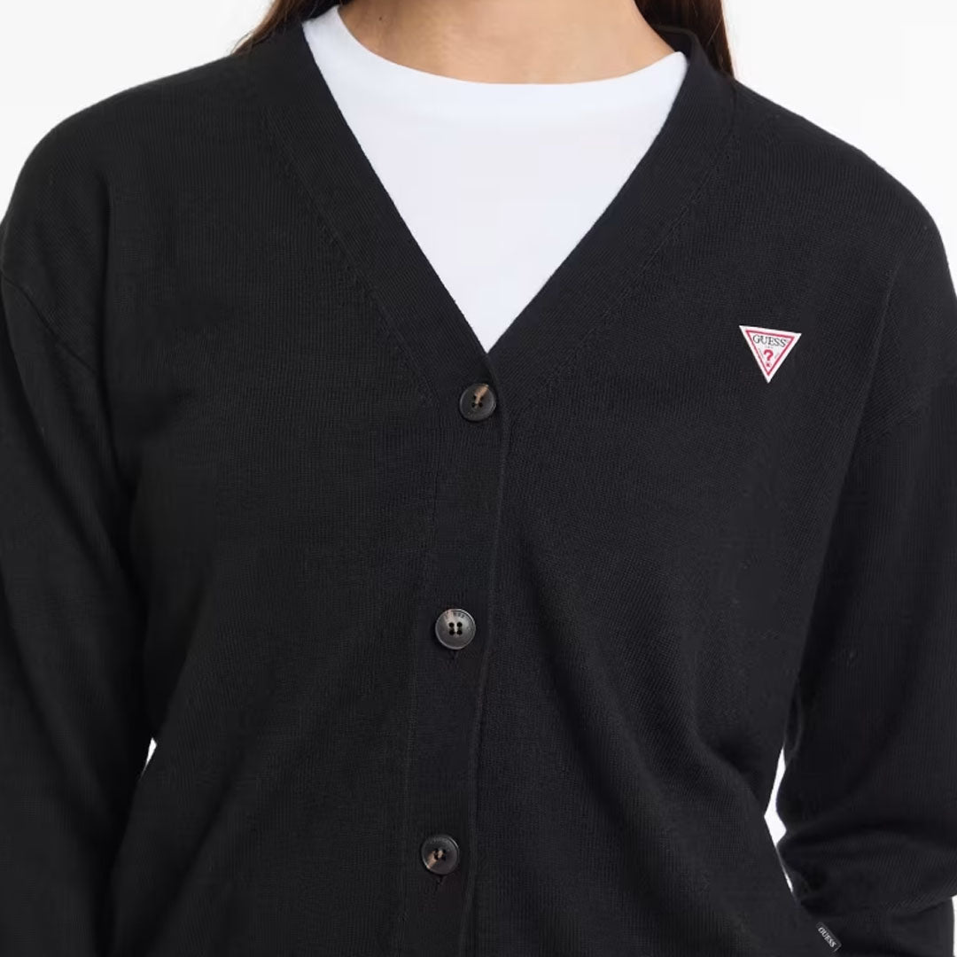 Bluzë GUESS JEANS GJ LS VN MINI TRIANGLE CARDI