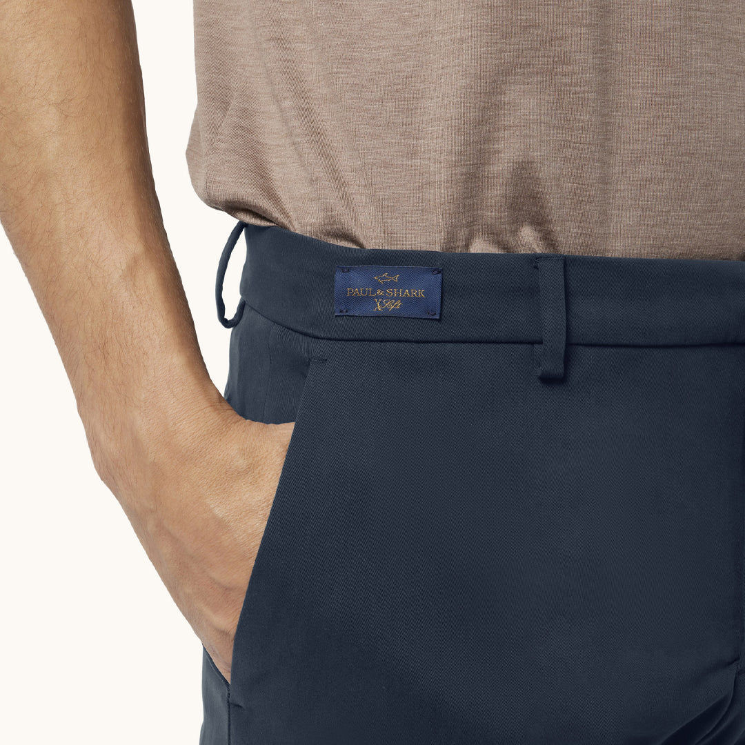 Pantallona Paul & Shark MENS WOVEN CHINO TROUSERS