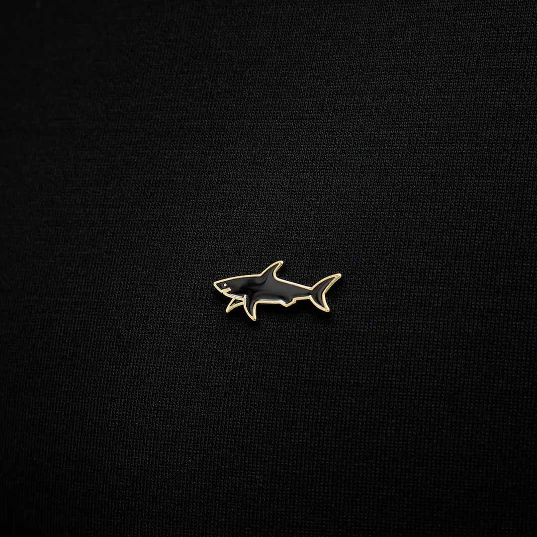 Maicë Paul & Shark MENS KNITTED COTTON T-SHIRT