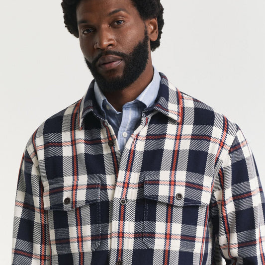 Këmishë GANT HEAVY TWILL CHECK OVERSHIRT