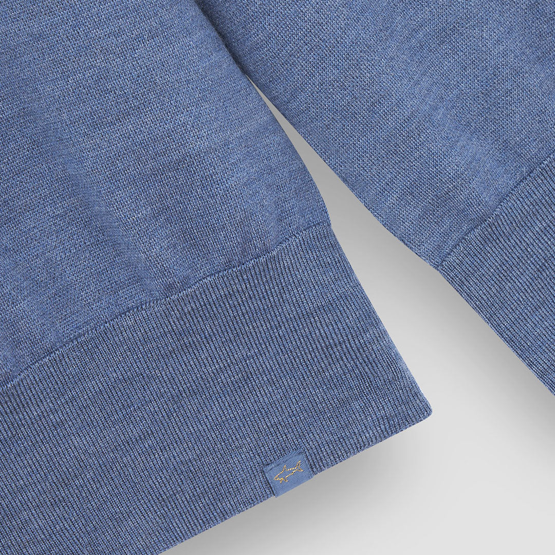 Bluzë PAUL & SHARK MENS KNITTED WOOL ZIPPED SWEATE