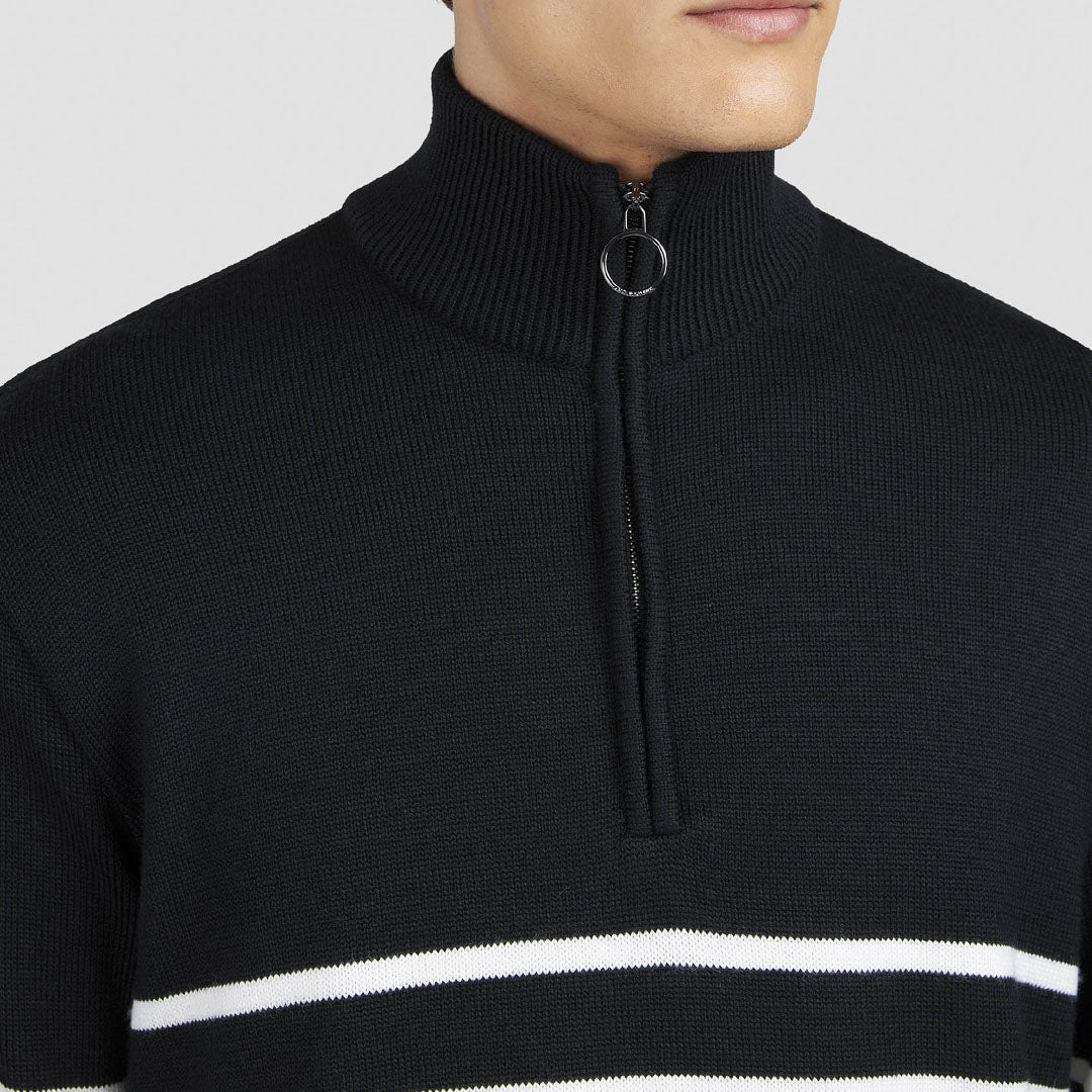 Bluzë PAUL & SHARK MENS KNITTED WOOL ZIPPED SWEATE