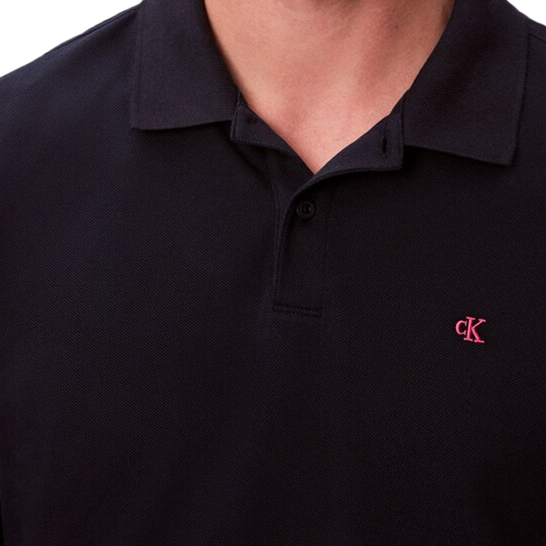 Bluzë Calvin Klein LS CASUAL PIQUE POLO