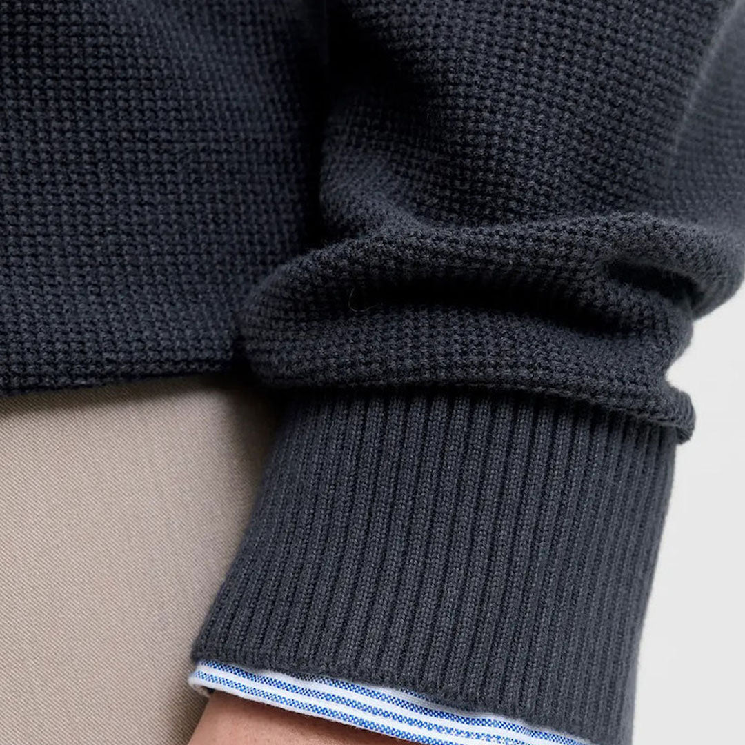 Bluzë JACK & JONES JPRBLUREX KNIT HALF ZIP LN