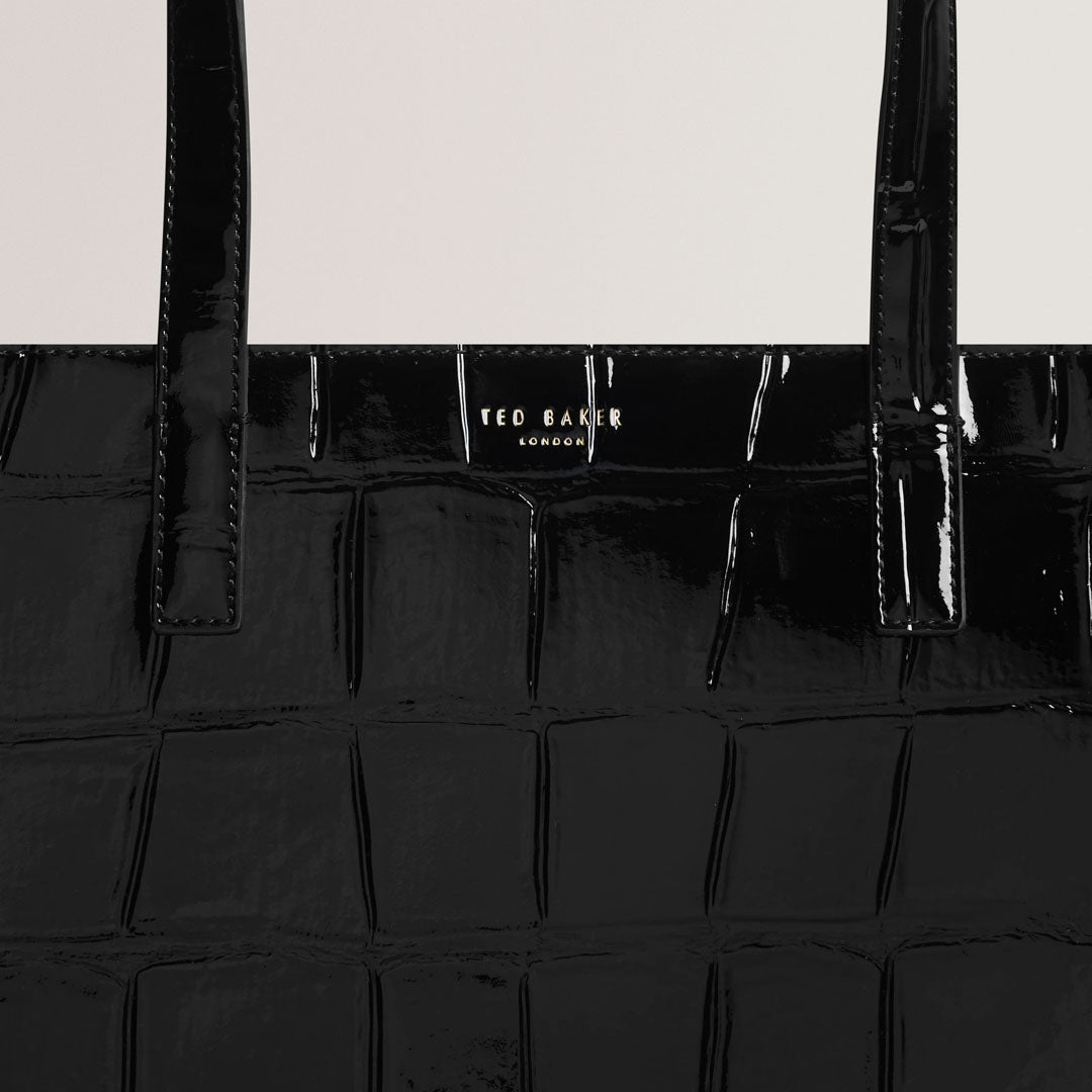 Qantë TED BAKER Croc Effect Extra Large Icon 5