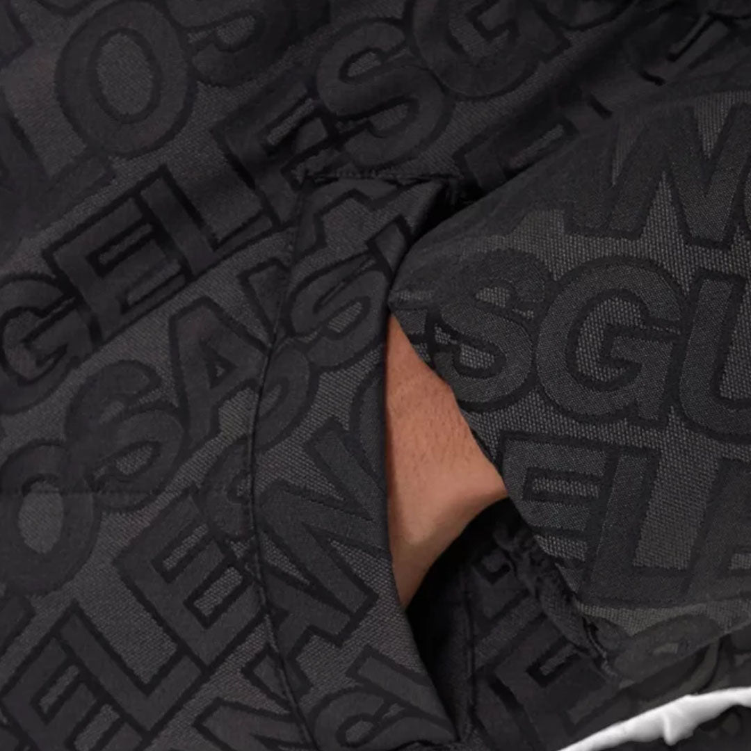 Jakne GUESS ALLOVER LOGO PUFFA JACKET