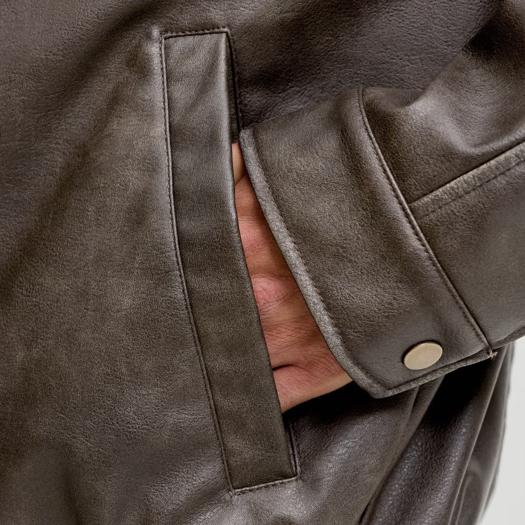 Jakne Jack & Jones JJMARLON PU JACKET