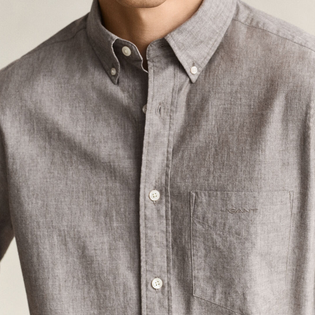 Këmishë Gant MELANGE ARCHIVE POPLIN SHIRT