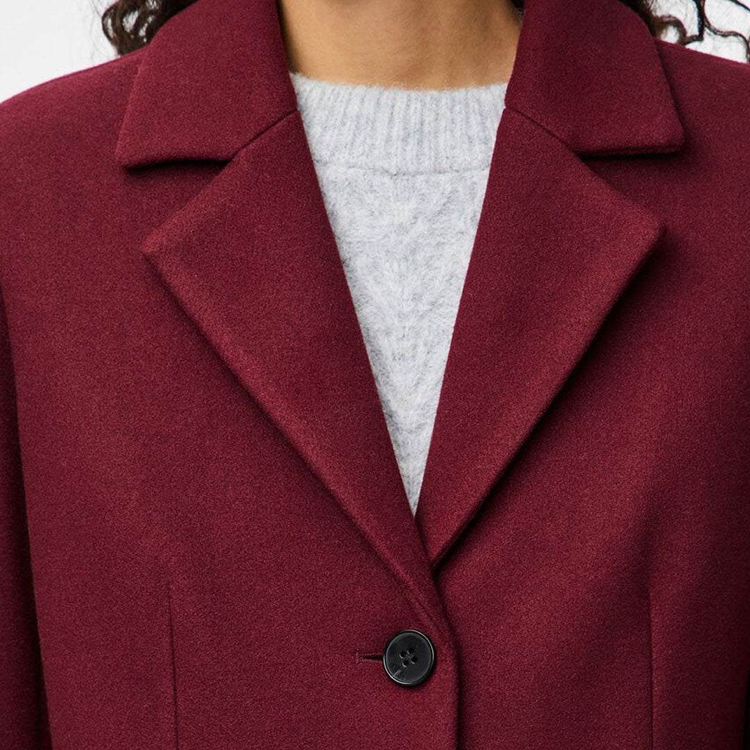 Palltë PIECES PCJADINE LONG COAT BC