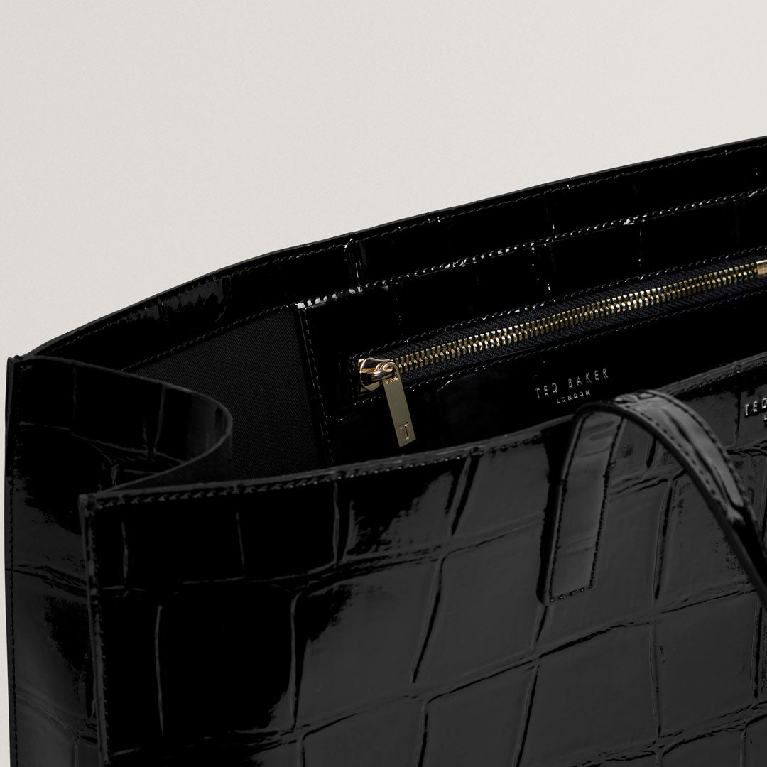 Qantë TED BAKER Croc Effect Extra Large Icon 7