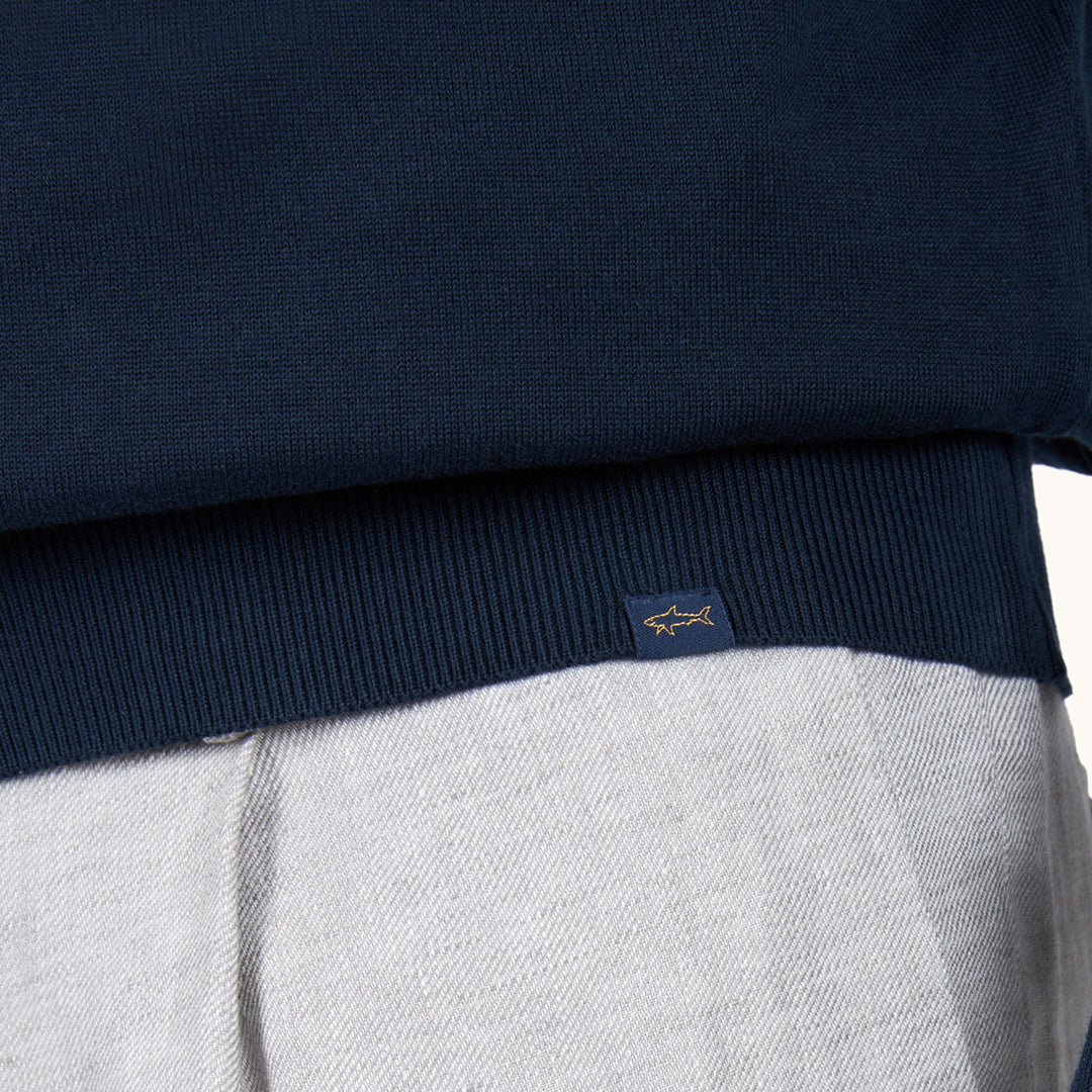 Bluzë Paul & Shark MENS KNITTED COTTON ROUNDNECK