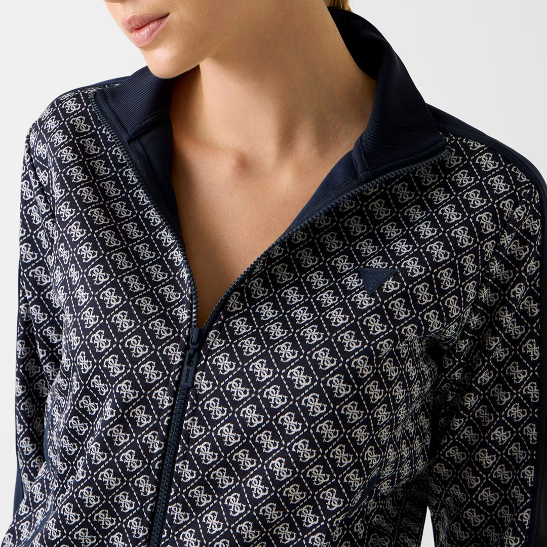 Duks GUESS MAYA 4G FULLZIP SWEATSHIRT