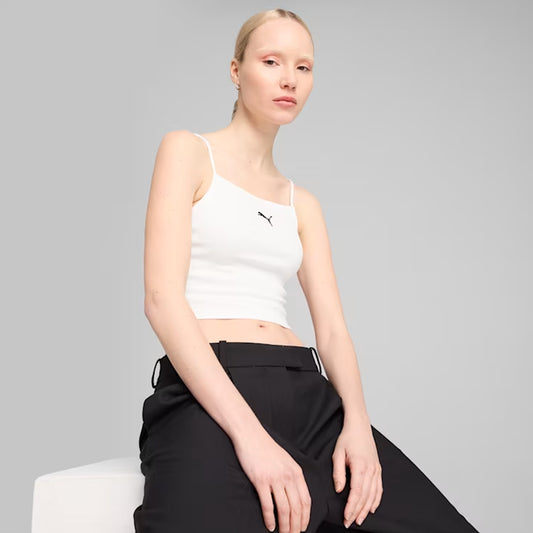 Maicë PUMA WARDROBE ESS Ribbed Tank Top