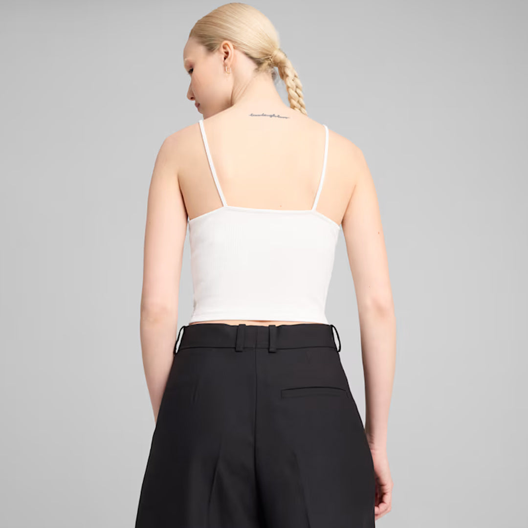 Maicë PUMA WARDROBE ESS Ribbed Tank Top