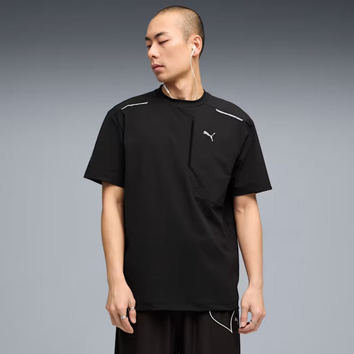 Maicë Puma PUMATECH Relaxed Warp Knit Pocket Tee