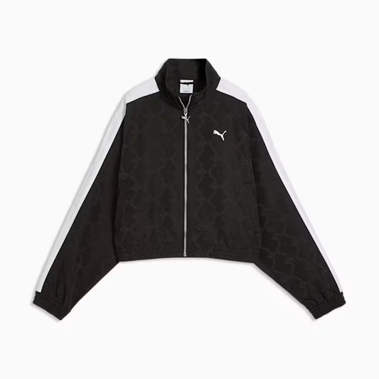 Duks Puma Puma T7 Jacquarded Woven Relaxed Track Jacket