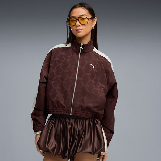 Duks Puma Puma T7 Jacquarded Woven Relaxed Track Jacket