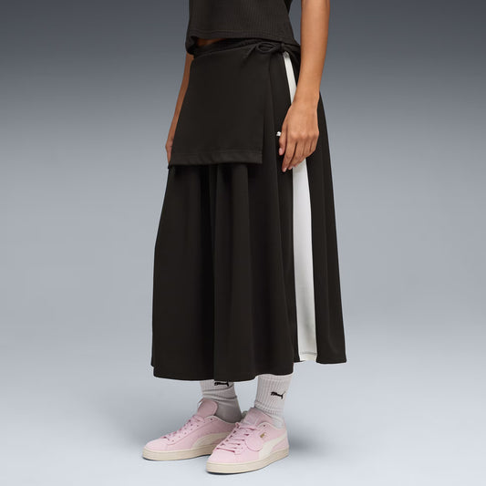 Fund Puma T7 Midi Pleated Skirt