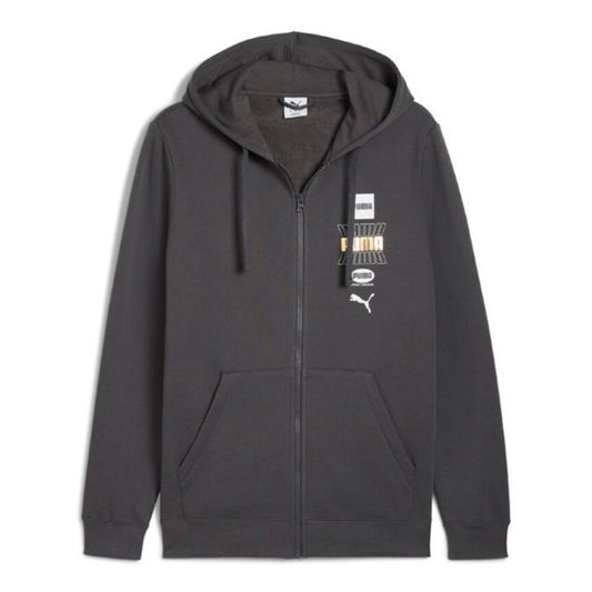 Duks PUMA ESS LOGO LAB Holiday FZ Hoodie FL
