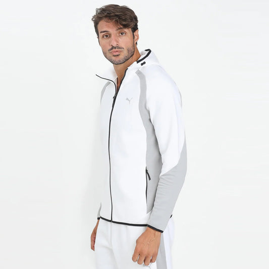Duks PUMA PUMA EVOSTRIPE FZ Hoodie DK
