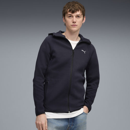 Duks PUMA PUMA EVOSTRIPE FZ Hoodie DK