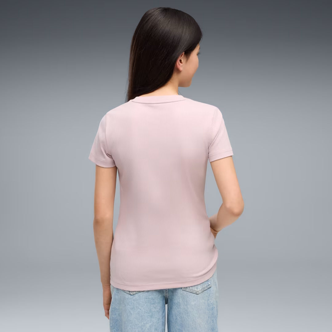 Maicë Puma ESS ELEVATED Rib Slim Tee G