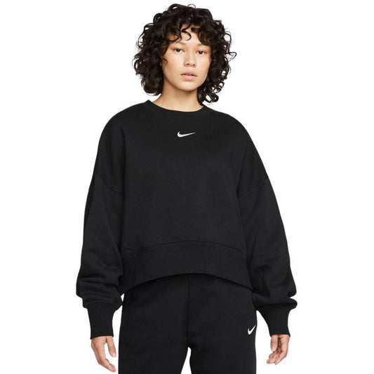 Duks NIKE W NSW PHNX FLC CREW OOS