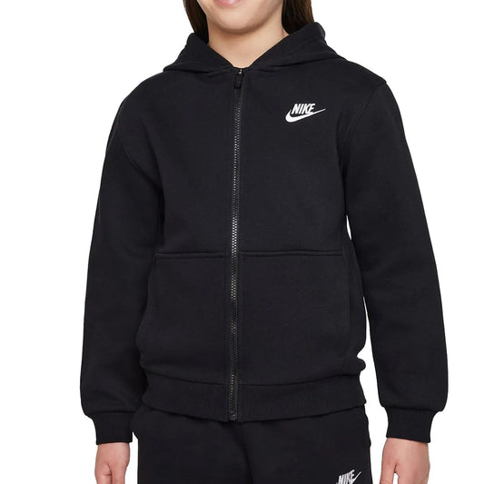 Duks NIKE K NSW CLUB FLC HD FZ LS LBR