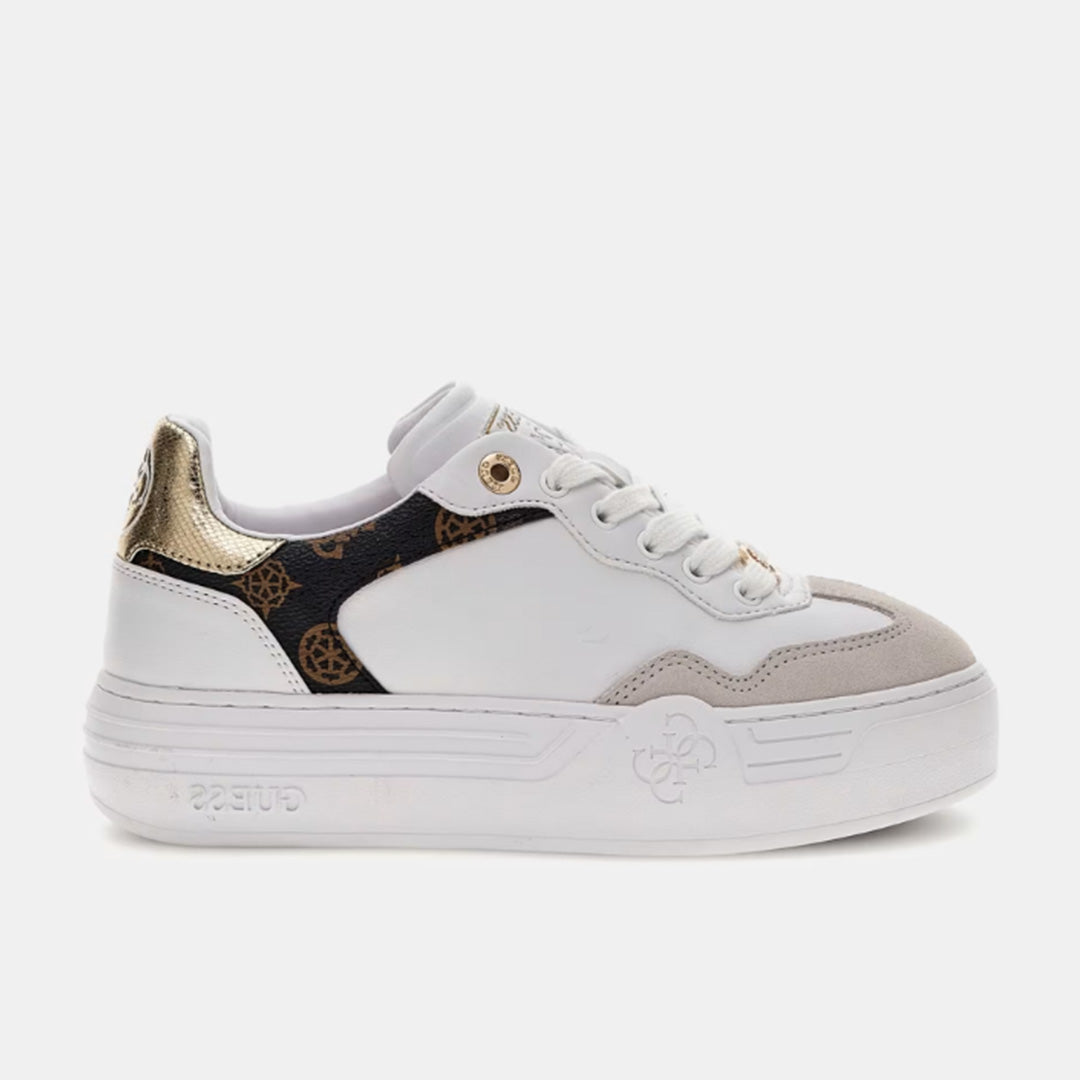 Patikë Guess FLPSWOELE12 WHITE