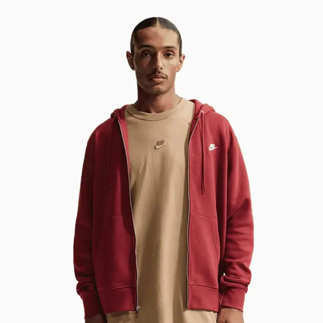 Duks NIKE M NK CLUB BB FZ HOODIE