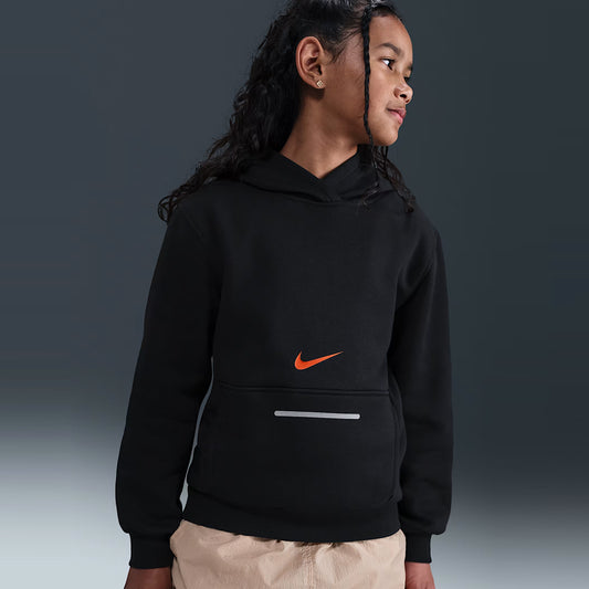 Duks NIKE K NSW CLUB FLC HDY BRND NRG